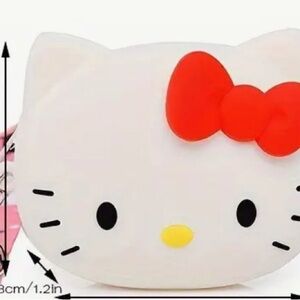 Hello Kitty White Face Crossbody with Red Bow